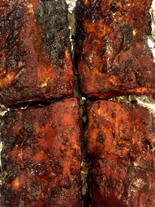 The finished product is smoked to perfection and ready to be devoured.